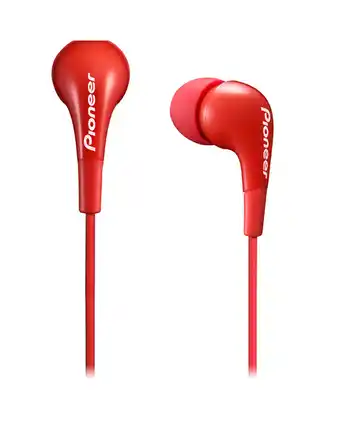Tiendas EFE Audífono pioneer - rojo oferta