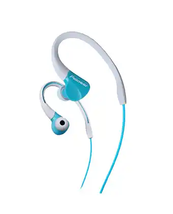 Tiendas EFE Audífono deportivo con gancho pioneer con micrófono - cable de 1.2 m - gris oferta