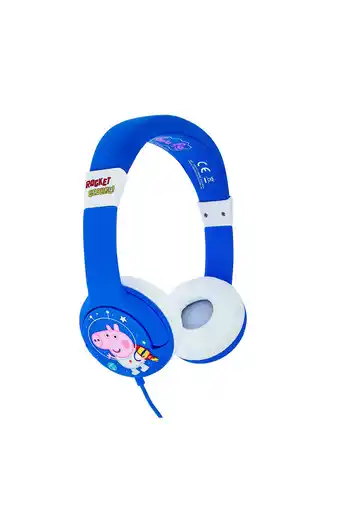 Tiendas EFE Auriculares infantiles peppa pig rocket george otl oferta