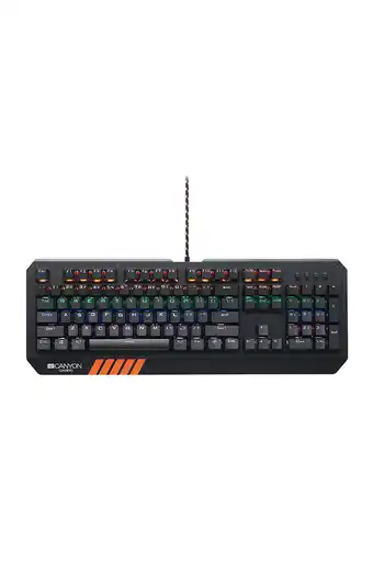 Tiendas EFE Teclado gaming led hazard canyon oferta