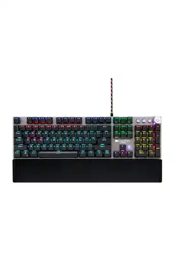 Tiendas EFE Teclado gaming led nightfall canyon oferta