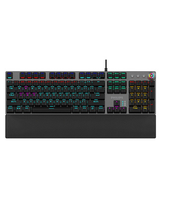 Tiendas EFE Teclado gaming retroiluminado rgb philips oferta