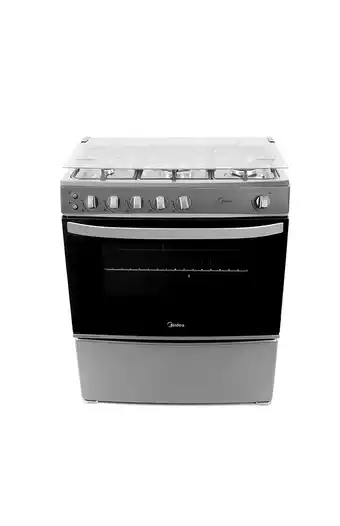 Tiendas EFE Cocina a gas midea silver 75cm 5 hornillas oferta