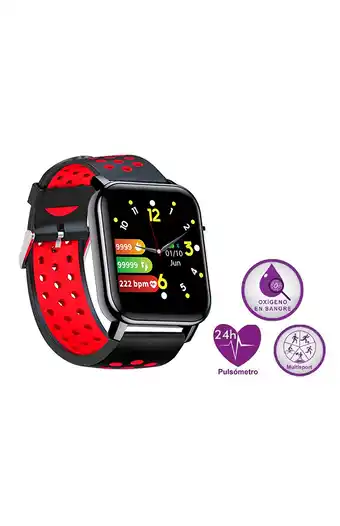 Tiendas EFE Reloj smart multisport bip 2 red oferta