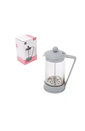 Tiendas EFE Cafetera francesa de vidrio 600ml oferta