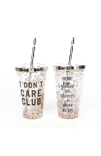 Tiendas EFE Vaso con bombilla 500ml oferta
