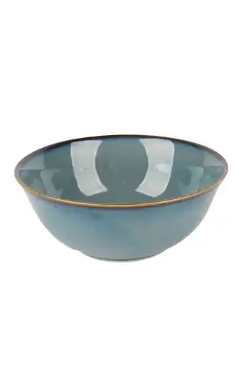 Tiendas EFE Bowl loza azul 16.5x6.5cm oferta
