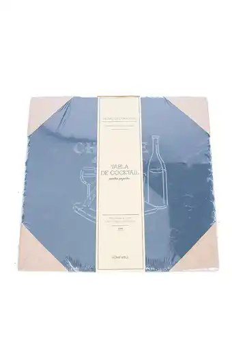 Tiendas EFE Tabla cocktail cuadrada 25cm oferta