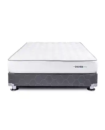 Tiendas EFE Conjunto box tarima pocket silver 2.0 plazas oferta