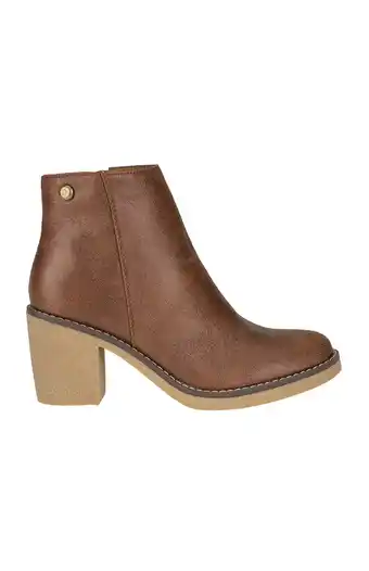 Tiendas EFE Botines mujeres footloose fch-qb03i20 camel oferta