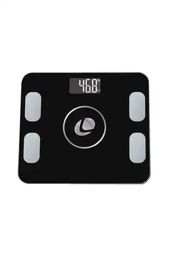 Tiendas EFE Balanza smart bluetooth black leotec oferta