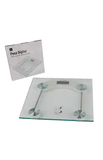 Tiendas EFE Balanza digital 30x30x2.5cm oferta