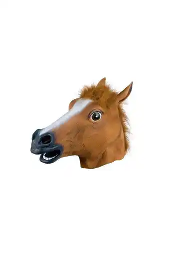 Tiendas EFE Máscara de caballo head halloween fiesta carnaval oferta