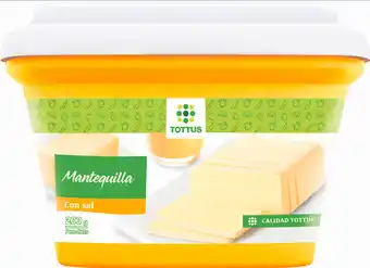 Tottus Mantequilla con sal oferta