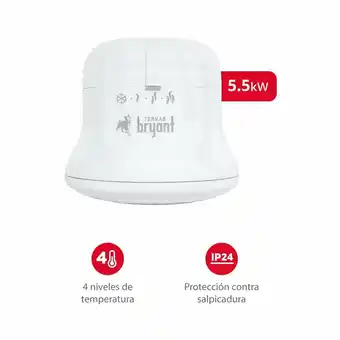 Tottus Ducha eléctrica maxi linea 5.5kw bryant oferta
