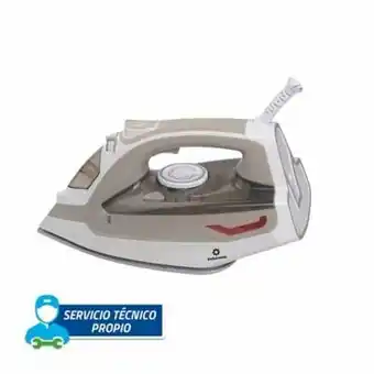 Tottus Plancha a vapor 2000 w blanco con marrón pvi ma oferta