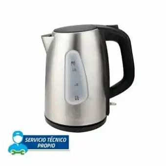 Tottus Hervidor 1.7 l 2200 w plateado hi-inx oferta