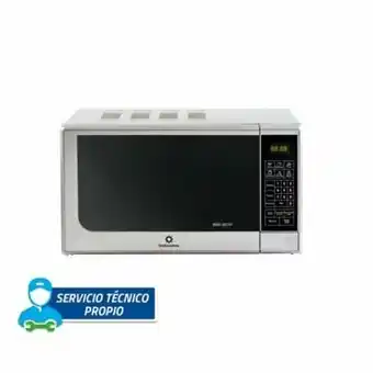 Tottus Microondas 20 l 700 w plateado mwi-20cr oferta