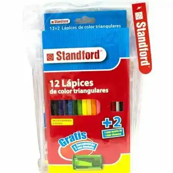 Pack es col std triangx12 + plumon junior