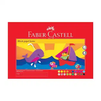 Tottus Block de papel lustre 20 hojas oferta