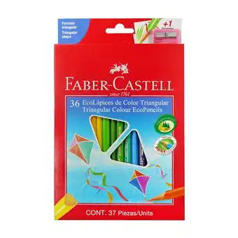 Tottus Lapices faber triangulares x36 oferta