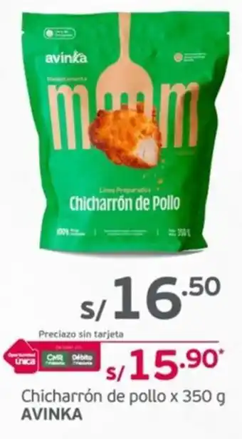 Tottus AVINKA Chicharrón de pollo x 350g oferta