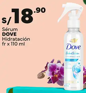 Plaza Vea Sérum DOVE Hidratación fr x 110ml oferta