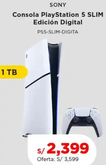 La Curacao SONY Consola PlayStation 5 SLIM Edición Digital oferta