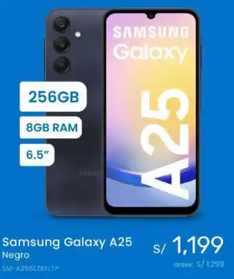 Tiendas EFE Samsung Galaxy A25 Negro oferta