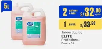 Makro Jabón líquido ELITE Profesional 2Galóns x 5L oferta