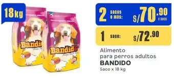Makro Alimento para perros adultos BANDIDO 2 sacos x 18kg oferta