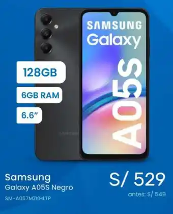 Tiendas EFE Samsung Galaxy A05S Negro oferta