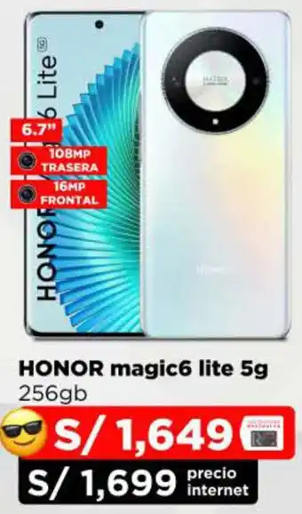 HONOR magic6 lite 5g 256gb
