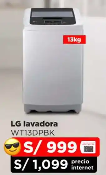 Ripley LG lavadora WT13DPBK oferta