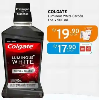 Mifarma Luminous White Carbón Fco. x 500ml oferta