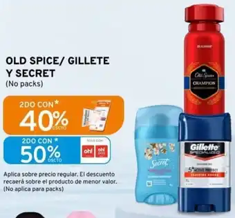 Mifarma OLD SPICE/ GILLETE Y SECRET oferta