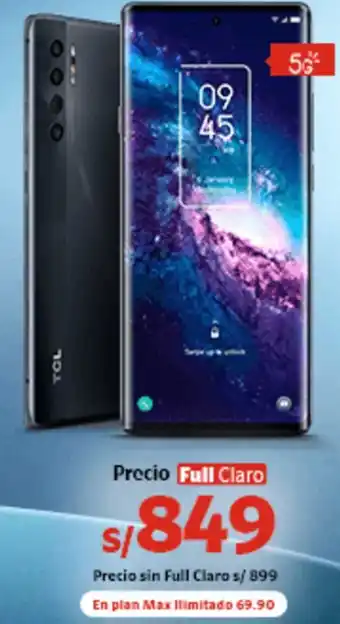 Claro TCL oferta