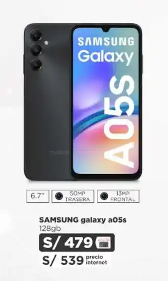 Ripley SAMSUNG galaxy a05s 128gb oferta