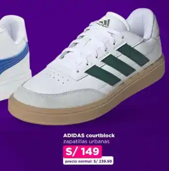 Ripley ADIDAS courtblock zapatillas urbanas oferta