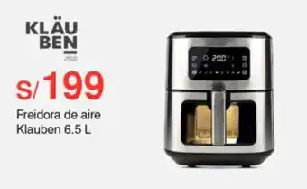 Metro Freidora de aire Klauben 6.5 L oferta
