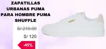 Ripley ZAPATILLAS URBANAS PUMA PARA HOMBRE PUMA SHUFFLE oferta