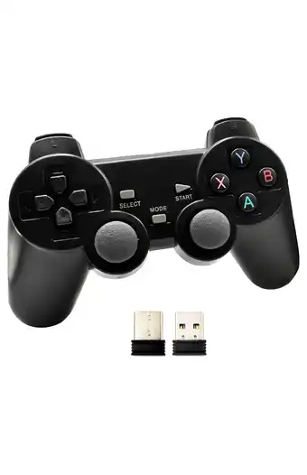 Tiendas EFE Mando retro joystick inalámbrico para pc y tv box oferta