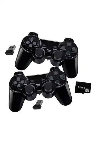 Tiendas EFE 1000 juegos de super nintendo + 44 juegos ps1 + 2 mandos inalámbricos oferta