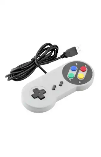 Tiendas EFE Mando retro conexión usb para pc y tv box oferta
