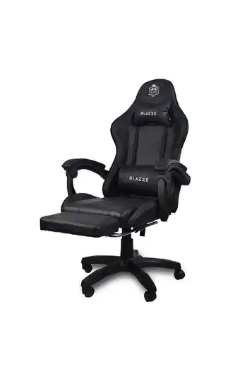 Tiendas EFE Silla gamer blazze 155° - negro oferta