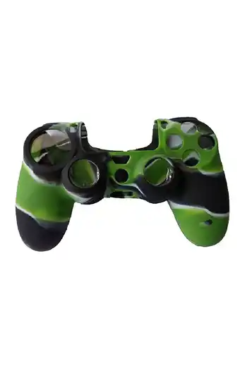 Tiendas EFE Funda silicona mando ps4 verde mix 3 oferta