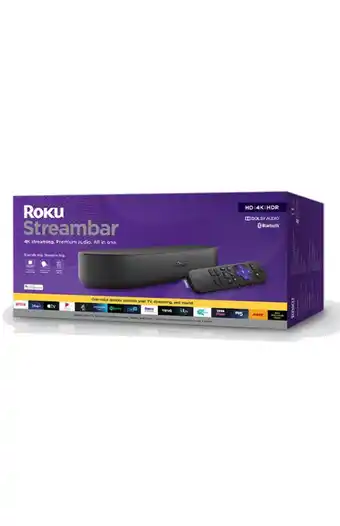 Tiendas EFE Roku streambar 4k premium reproduce disney netflix prime oferta