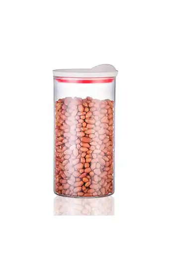 Tiendas EFE Contenedor redondo de vidrio 2200 ml oferta