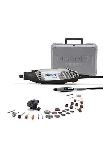 Tiendas EFE Dremel multiherramienta 3000 + kit 30 accesorios + 2 aditamentos oferta