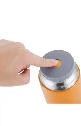 Tiendas EFE Termo para comida de acero inoxidable 700 ml naranja oferta